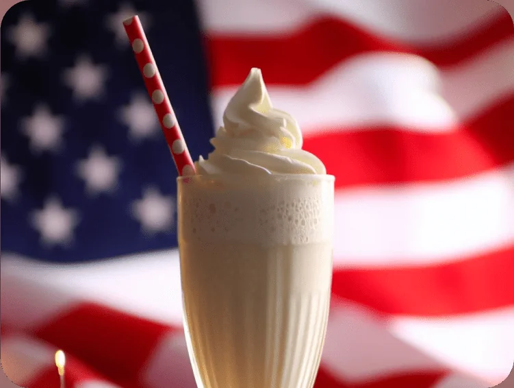 Milk-shake com Creme Americano