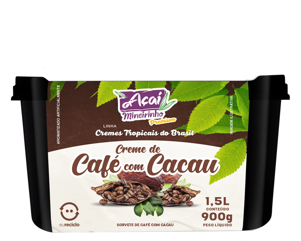 Cremes Tropicais do Brasil — Açaí Mineirinho