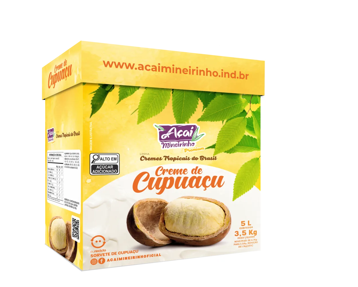 Cupuaçu 5L — Açaí Mineirinho